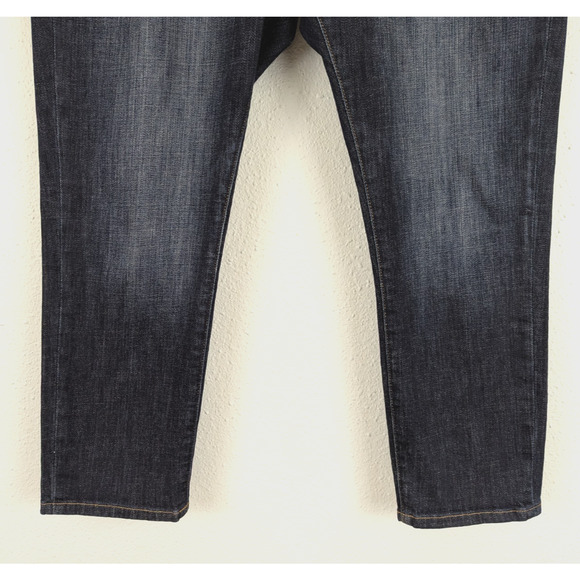 FRAME sz 32 Le Garcon Crop Jeans distressed stretchy high rise 4039 - Picture 3 of 8